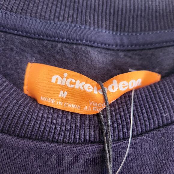 Nickelodeon Aaahhh!!! Real Monsters Men's Size Medium Black Crew‎ New NWT 90's - Picture 8 of 10